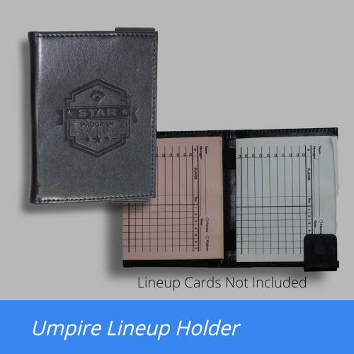 Umpire Lineup Card Wallet